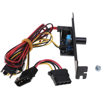 

1Pc Channels PC Cooler Cooling Fan Speed Controller Computer Cable And Connector For CPU Case HDD VGA Fan