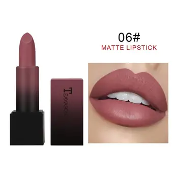 

Hot Color Matte Lipstick Sexy Face Comestic Long-lasting Moisturizing Waterproof Hot Color Lipstick Beauty Makeup Tools TSLM1