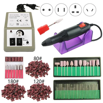 

20000RPM Electric Nail Drill Machine Professional Manicure Pedicure Nail Drill Equipment Tools Nail File Strong Nail Drill Kit