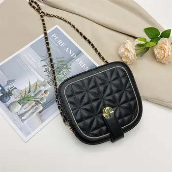 

Small PU Leather Crossbody Bags For Women 2020 Saddle Bag Shoulder Handbags Female Travel Lady Fashion Crossbody Bag