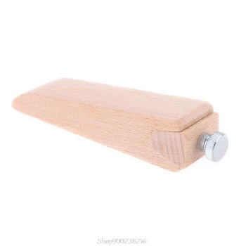 

Handmade leather DIY wooden sandpaper sanding block vegetable tanned leather edge banding grinding edge Au24 20 Dropship