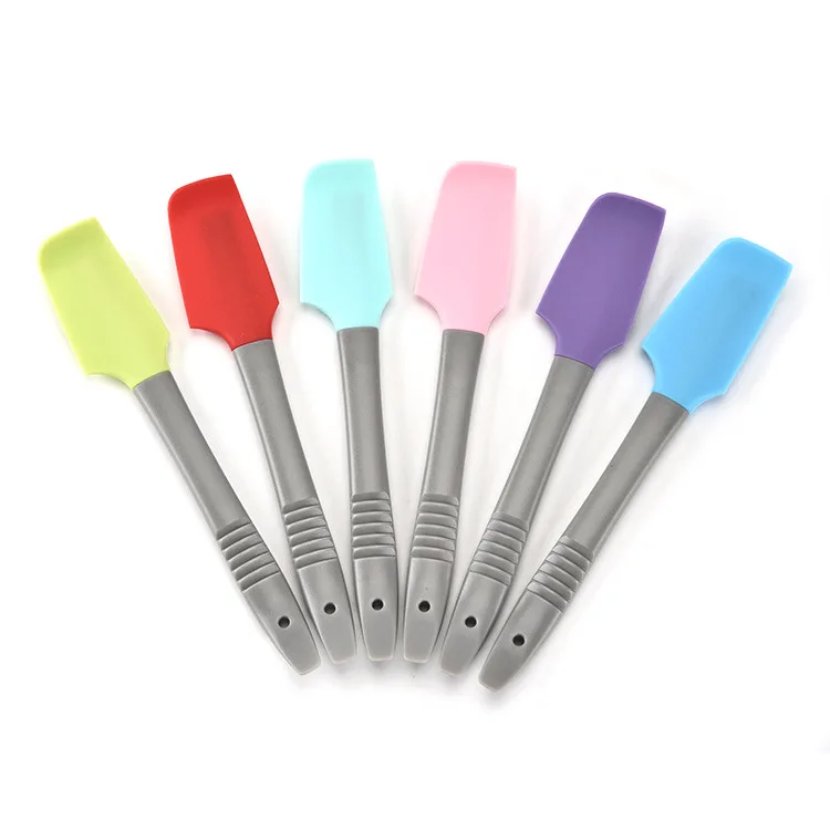  Baking Tool Small Silica Gel Scraper High Temperature Resistant Cake Cow Oil Spatula