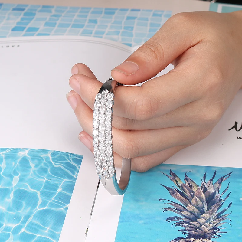 Цзинь Цзян женские браслеты из нержавеющей стали браслет ювелирные изделия