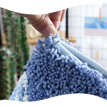 Бытовой комфортный ковер стекающийся плед ванная комната Противоскользящий коврик абсорбент для кухни коврик плед