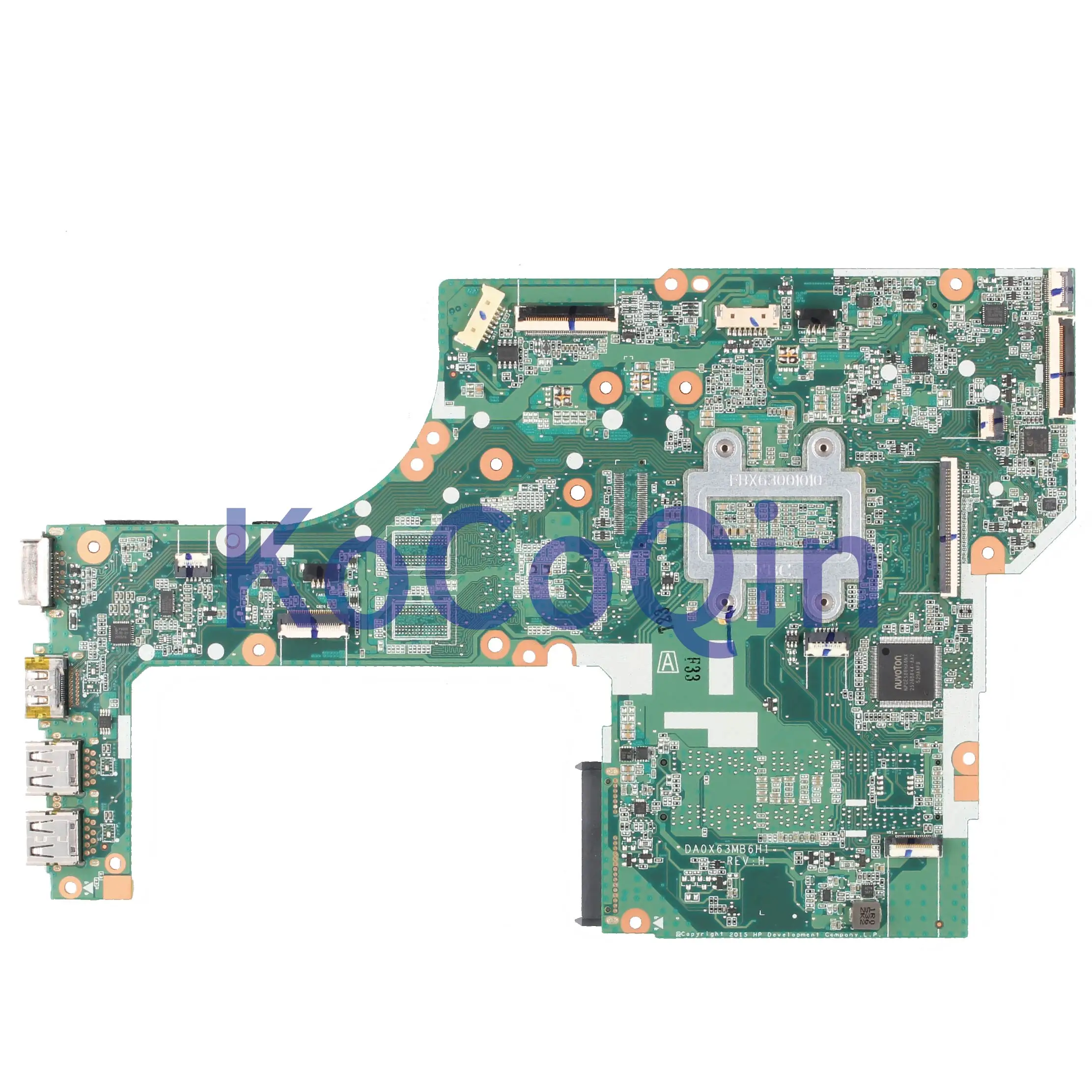 KoCoQin материнская плата для ноутбука hp Probook 450 G3 Core SR2EY i5-6200U материнская плата DA0X63MB6H1 REV: H