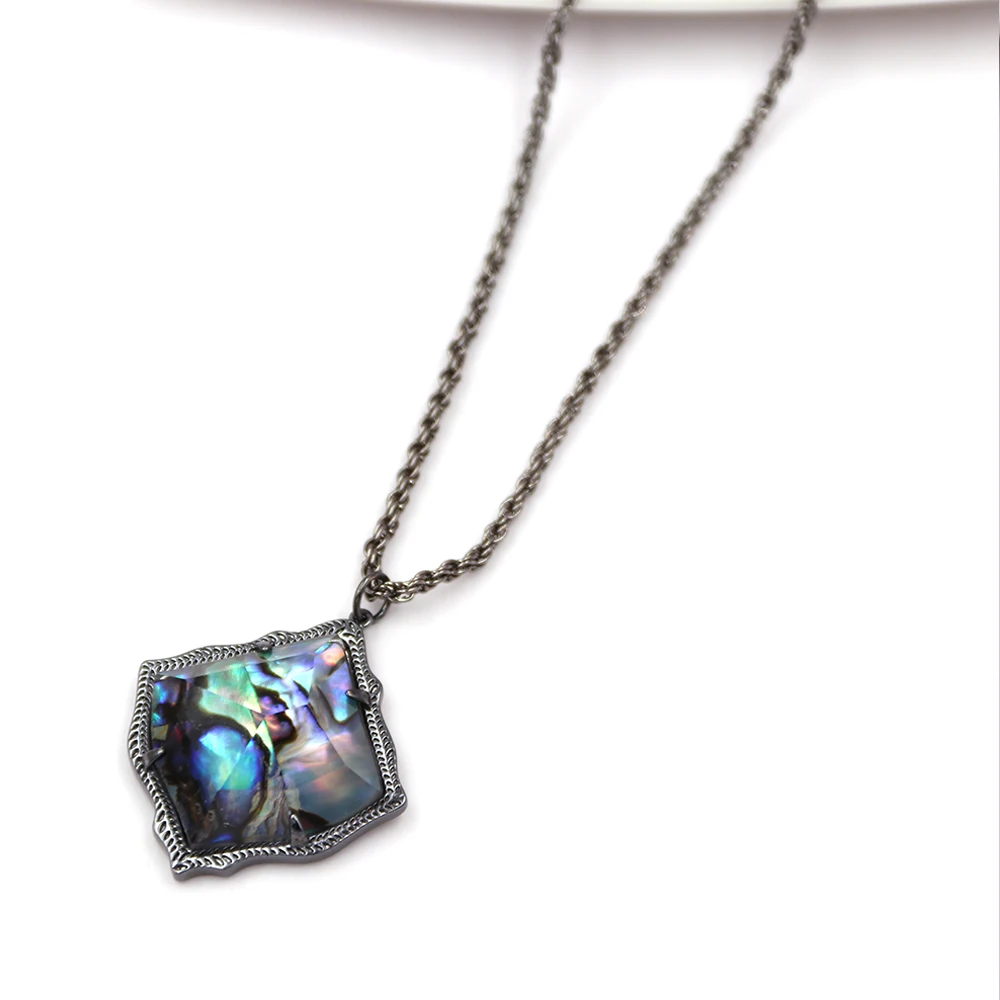 abalone necklace