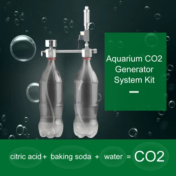 

Aquarium CO2 Regulator System Kit co2 Diffuser Generator with Valve Bubble Atomizer Magnetic Solenoid Fish Tank Valve Diffuser