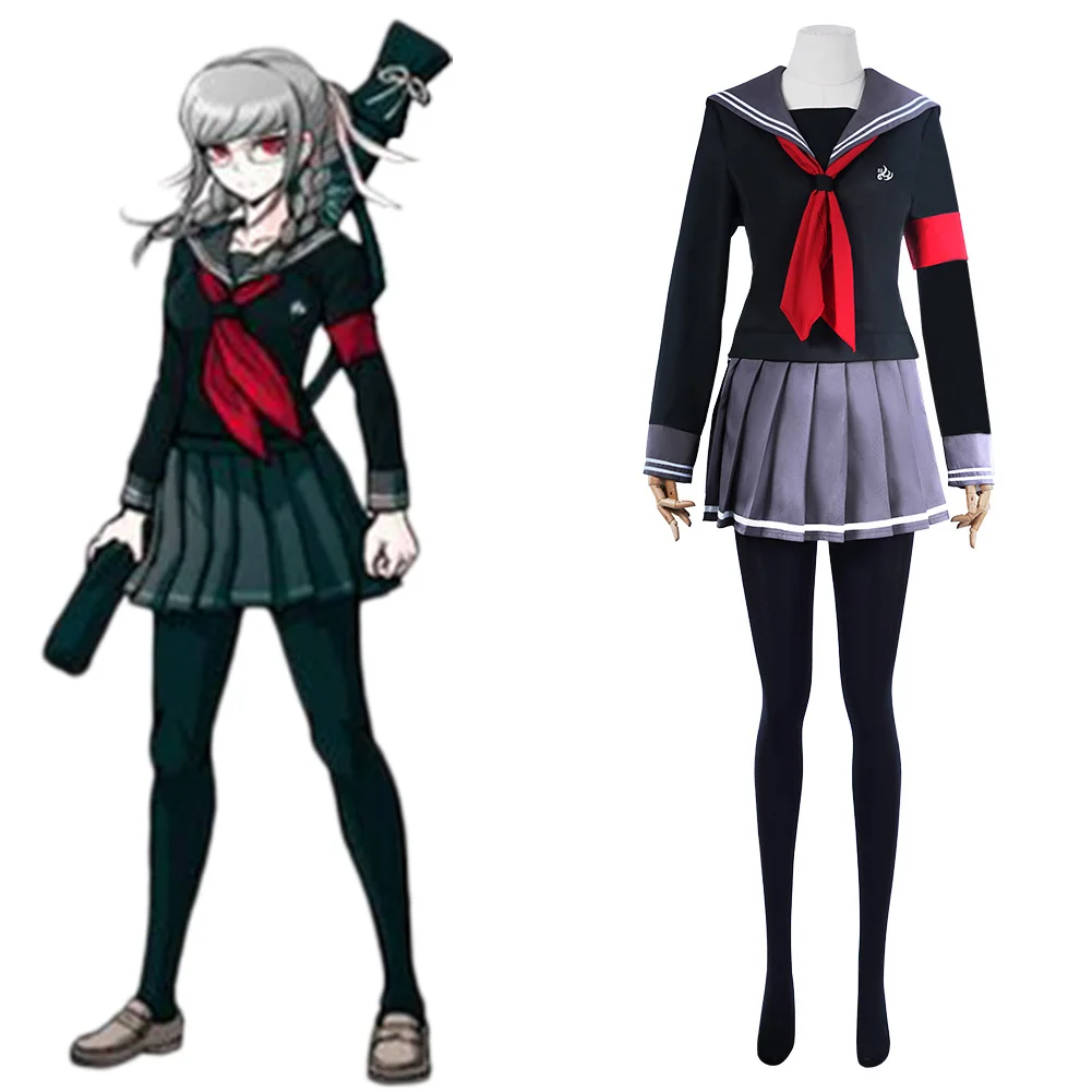 Костюмы для косплея Super Danganronpa 2 Bentokyama Peiko Униформа наряды женщин и девушек