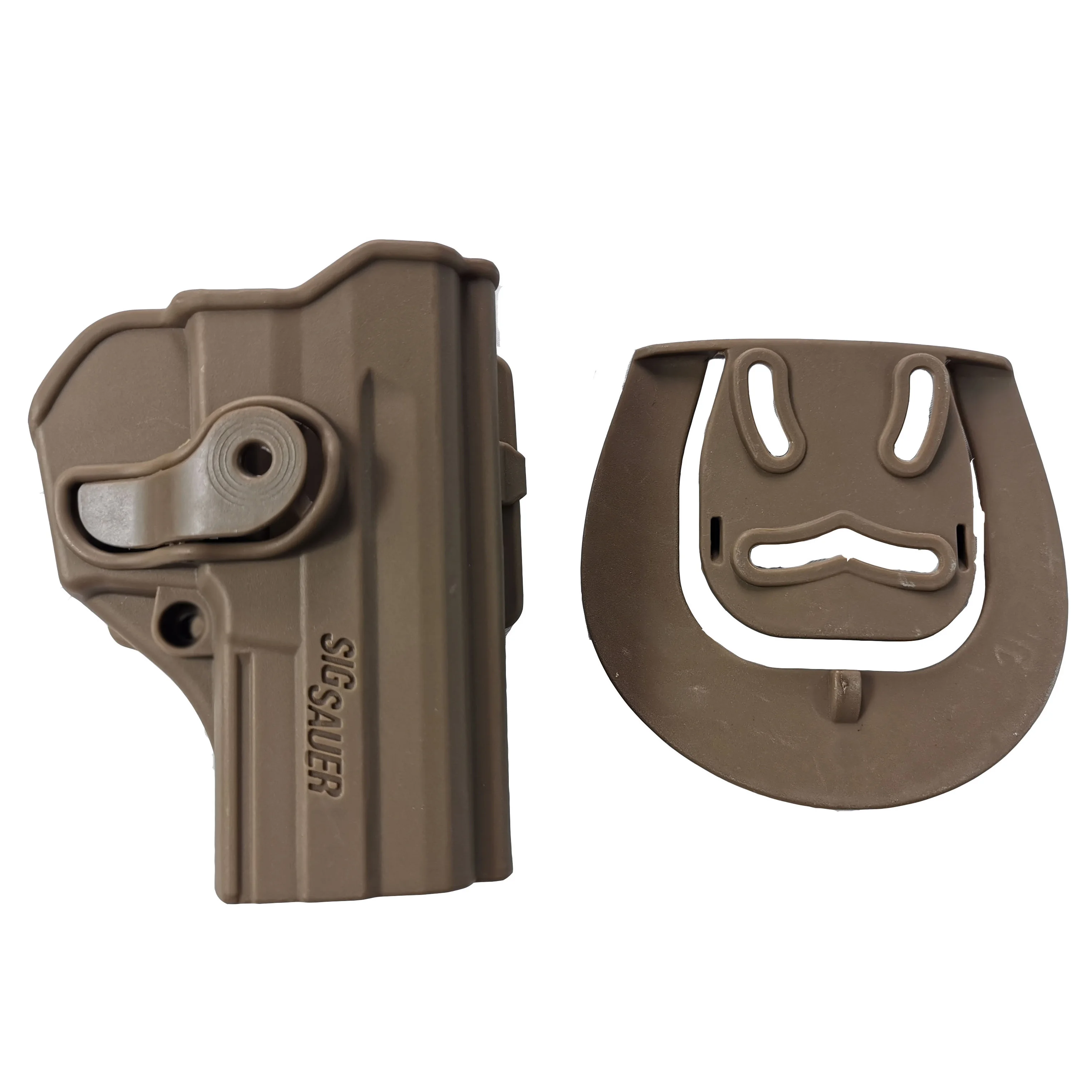 Sand TOtrait CQC ремень Пистолет Аксессуары для кобуры для SIG Sauer P226 P220 P2022 правая рука Тактический держатель пистолет кобура ремень адаптер - Цвет: Sand
