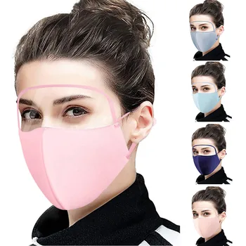 

Men Women Mask Dustproof Anti-Fog Safety Protective Face Mask With Eyes Shield Mouth Cover Reusable Maske Masque mascarillas