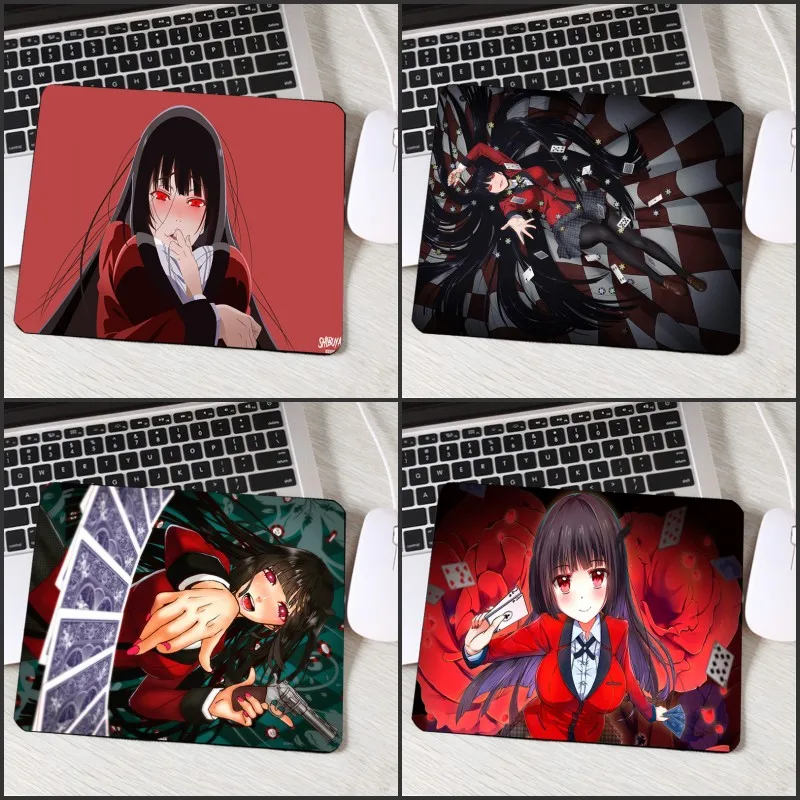 Сексуальный красивый милый Аниме Девушки Jabami Yumeko комикс маленький резиновый коврик для мыши Kakegurui анимация манга стол из поликарбоната коврик для ноутбука