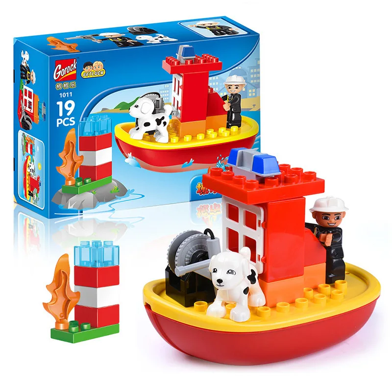 

Princess Music Children Large Particles ENLIGHTEN Building Blocks Assembled Firefighting Theme Scene Toy 1-2 Boy 3-6 a Year of A