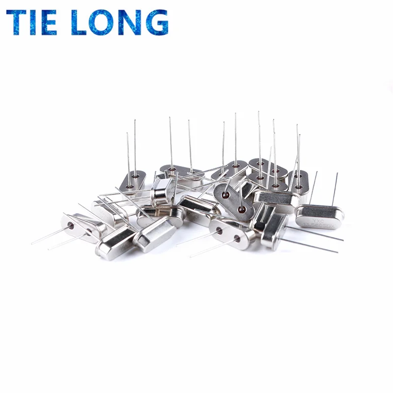 10pcs 13.56MHz Resonator Crystal Oscillator Passive Quartz HC-49S Through Holes 13.56 MHz 13.56M Hz Oscillator New DIY Kit Parts Quartz Resonator Crystal Oscillator Kit