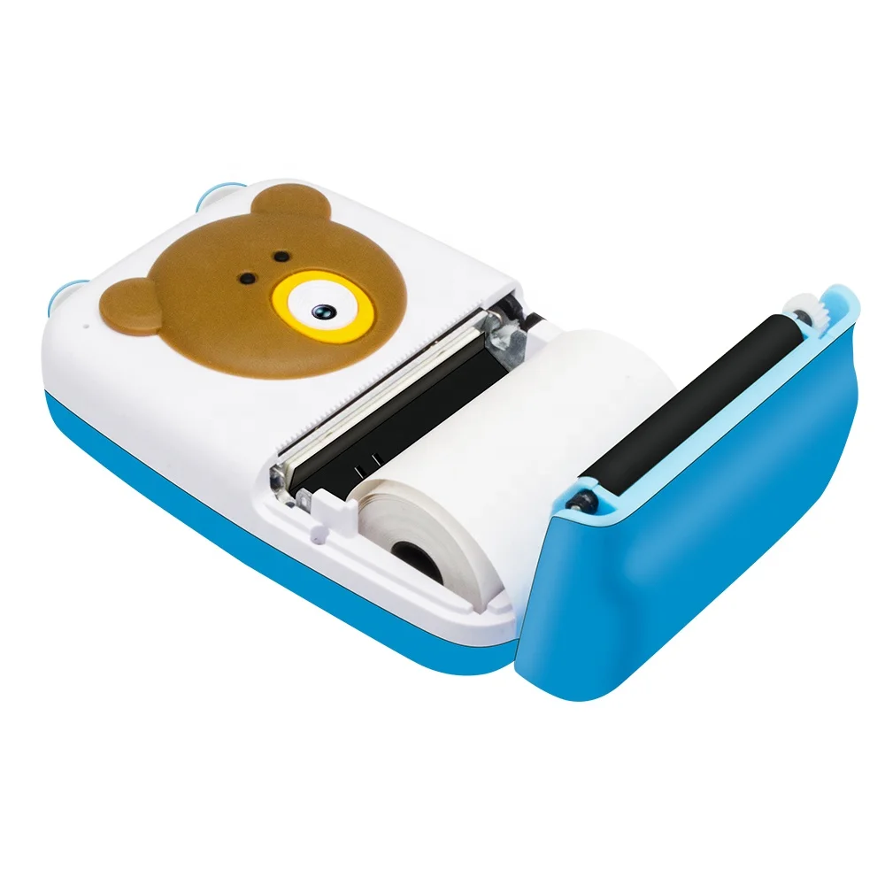 Мини фотопринтер цифровая полиридная детская игрушка фотография на открытом