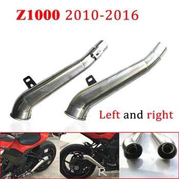 

For Kawasaki Z1000 2010-2016 2015 2014 2013 12 Z 1000 Motorcycle Exhaust Left and right Muffler Link Pipe Slip On With DB Killer