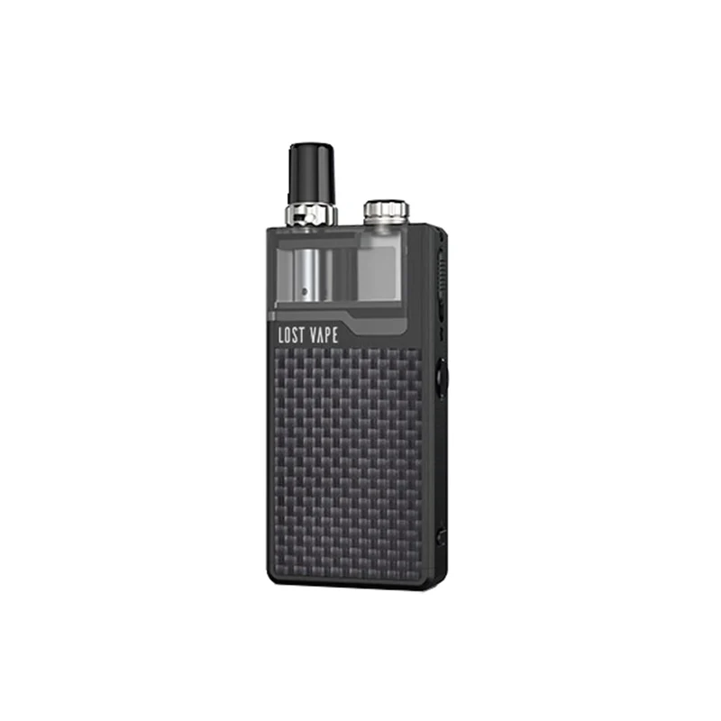 Black Carbon Lost Vape Orion Plus комплект 950 мАч батарея 2 мл картридж 0.25ом сетчатая катушка LostVape электронная сигарета VS Qrion DNA Go испаритель - Цвет: Black Carbon