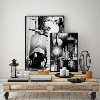 

Street Hands Vintage Camera Wall Art Black White Canvas Painting Nordic Poster And Prints Modern Wall Pictures For Living Room