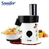 Food Processor Vegetable Cutter Round Electric Slicer Grater Potato Carrot Shredder Slicer Vegetable Chopper for Kitchen Sonifer 1