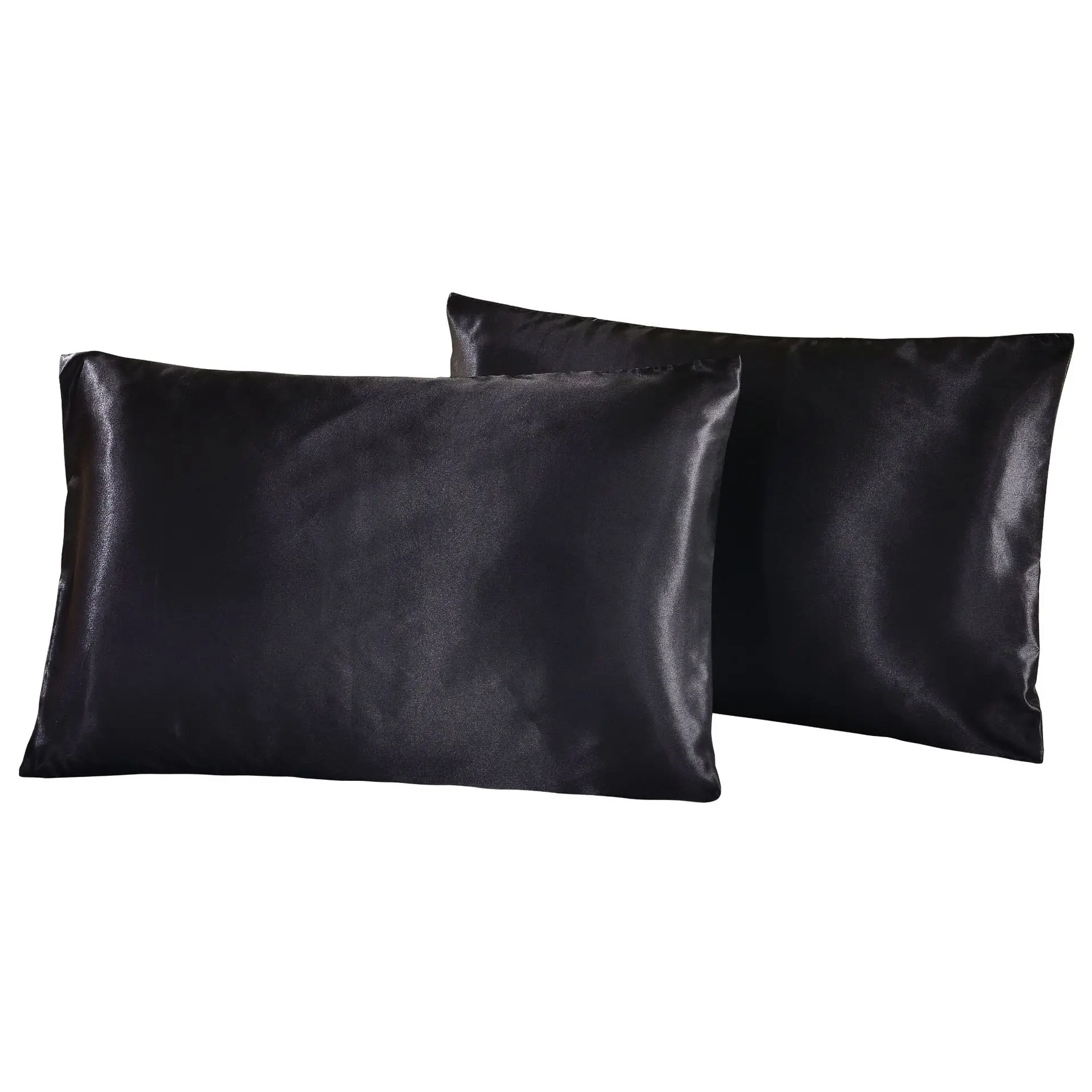 1 piece set of large silk satin pillowcase simple solid color bedding household smooth multicolor satin pillowcase household 5