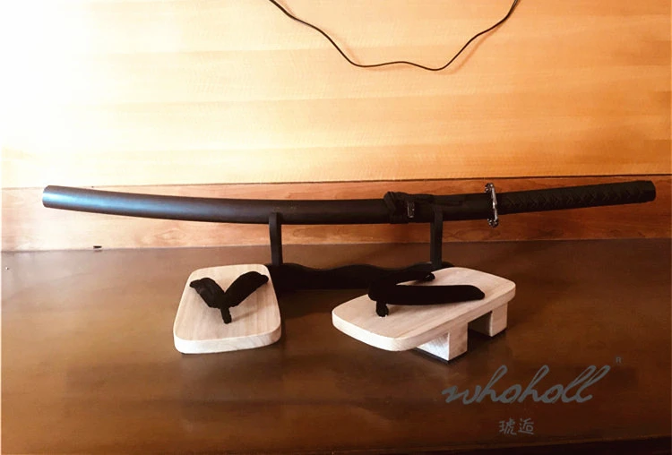 WHOHOLL Geta Summer Clogs Men's Women's Slippers Two-tooth Japanese Geta Wooden Flip-flops Cosplay Shoes Slippers Sandals