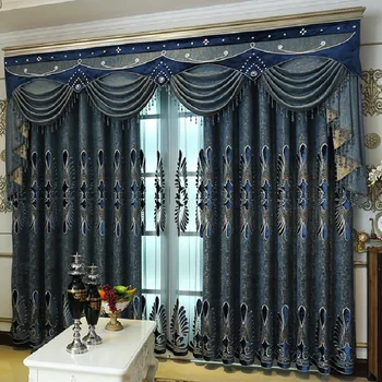 

curtains: width: 1.5 meter, height: 2.35 meter, 2pieces tulle: width: 2 meter, height: 2.35 meter, 1 piece
