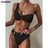 Ingaga Off Shoulder High Waisted Bikini 1