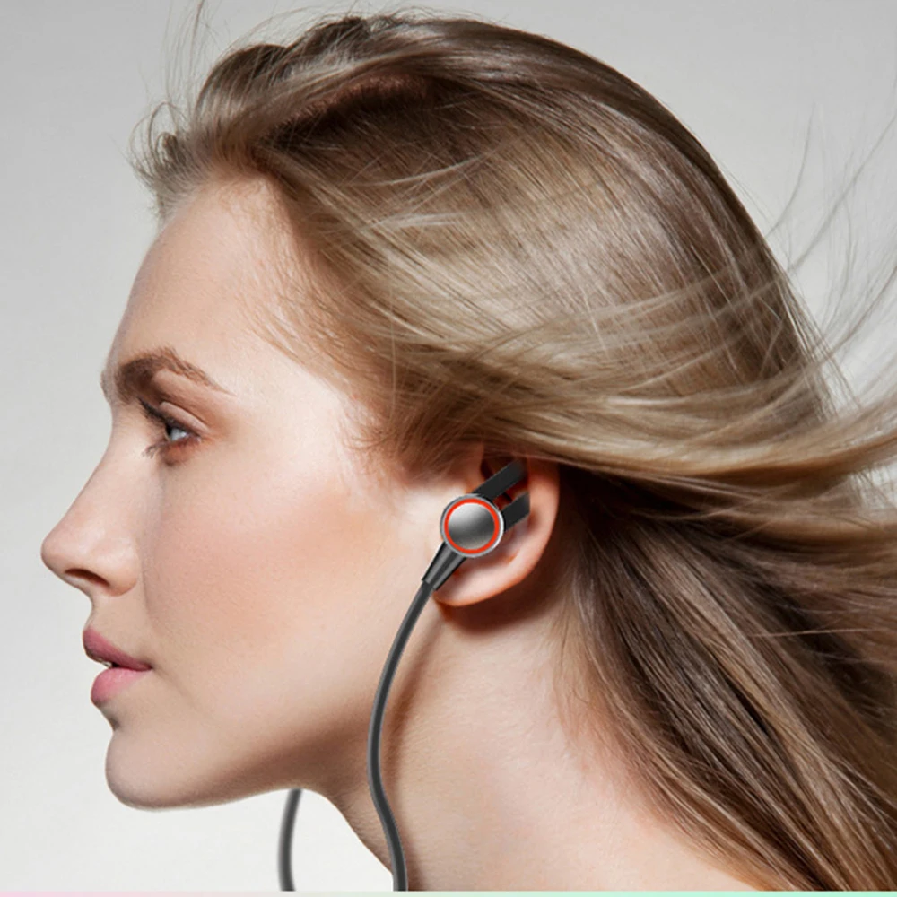 S60 Беспроводные Bluetooth 5,0 наушники бас стерео эргономичный ухо противоскользящая Спортивная гарнитура наушники с микрофоном