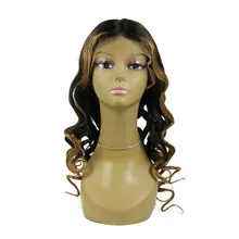 Бразильский объемный волнистый парик фронта шнурка парик длинный кудрявый фронта шнурка человеческих волос парик предварительно выщипанный 13X4 13X6 Remy для черных женщин