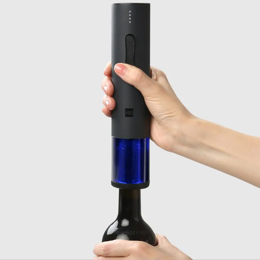 XIAOMI MIJIA Huohou автоматическая открывалка для бутылок Электрический штопор Красное вино фиксаторы уход за кожей лица маска комплект графин фиксаторы уход за кожей лица маска фольга резак Корк из инструменты