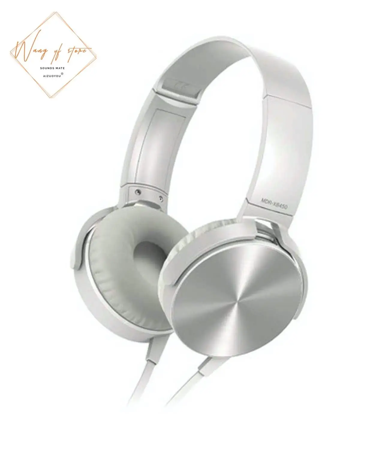 White Color Thick Memory Foam Ear Pads Cushion For Sony MDR XB450 Headphone Perfect Quality Not Cheap Version