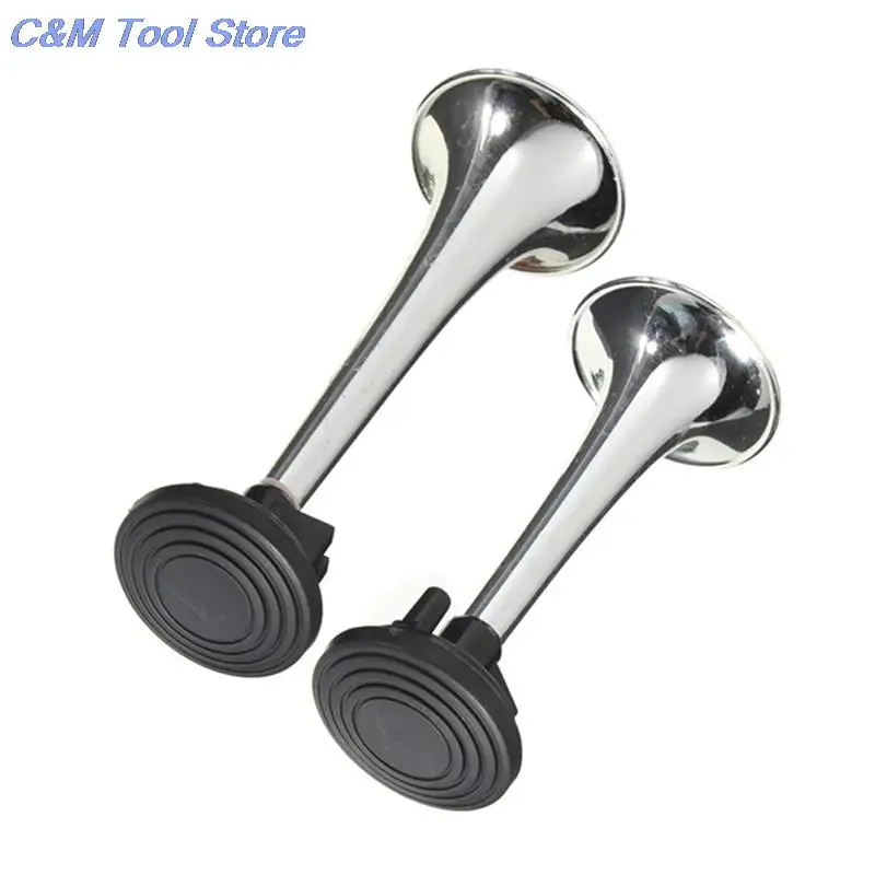 2PCS Super Loud Trumpet Air Horn Tube Speaker for Car Vehicle Truck Train Boat car siren horn car air horn train horn