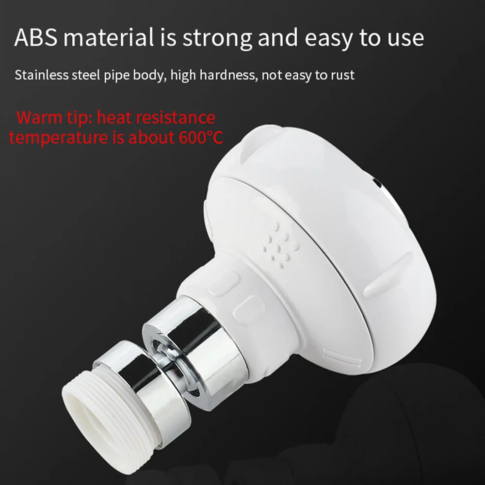Water Bubbler Swivel Head Saving Tap Kitchen Faucet Aerator Connector Diffuser Nozzle Filter Mesh Adapter 360 Degree Aerator