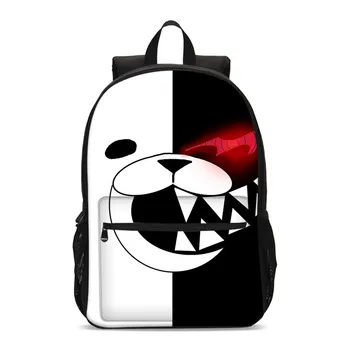 

New Dangan Ronpa Danganronpa Monokuma School Backpack Boys Cosplay Shoulder Bag Fashion Students Schoolbags Travel Bags Wholesae