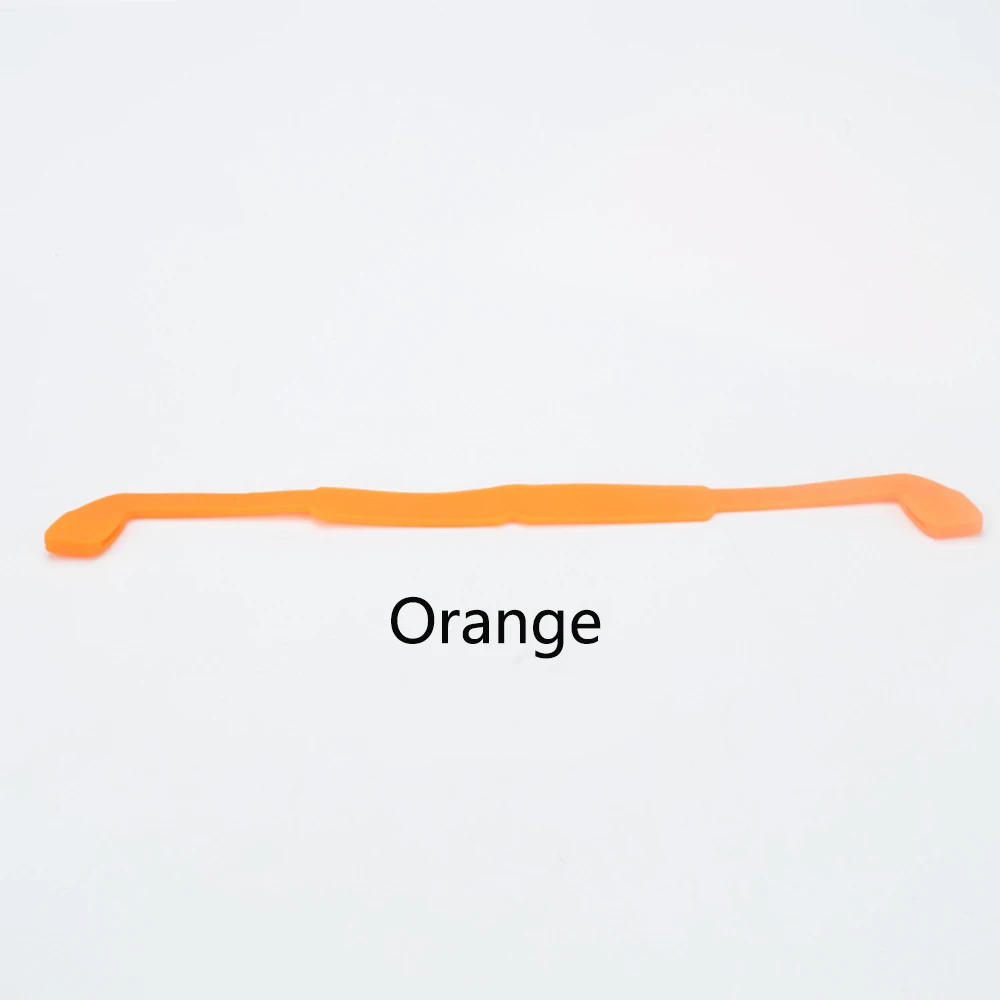orange 1 шт., силиконовый ремешок для очков, для детей, защитные очки, ремешок, застежка, солнцезащитные очки, повязка на голову, шнур, держатель, спортивные очки, веревка - Цвет: orange