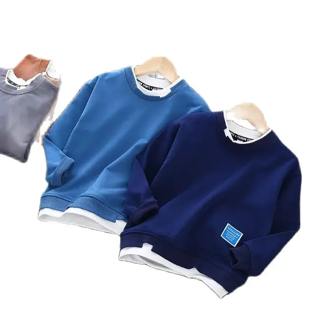 VIDMID Boys cotton sweaters spring and autumn winter bottomed children's leisure foreign style coats children's tops P5191