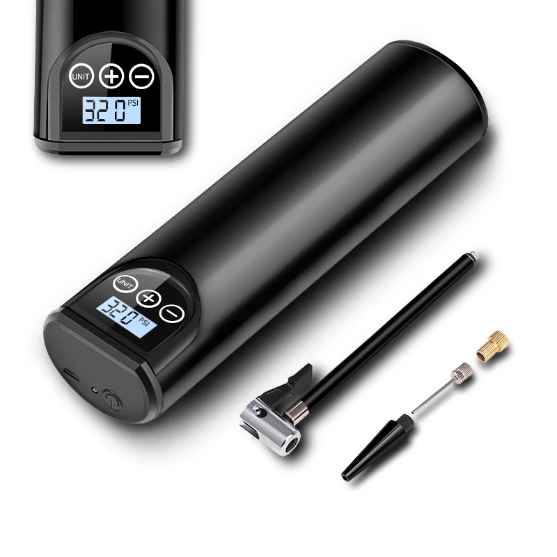 

Rechargeable Air Pump 12V 150PSI Mini Electric Tyre Inflator Portable Compressor Digital Tyre Pump for Car Bicycle Tires Balls