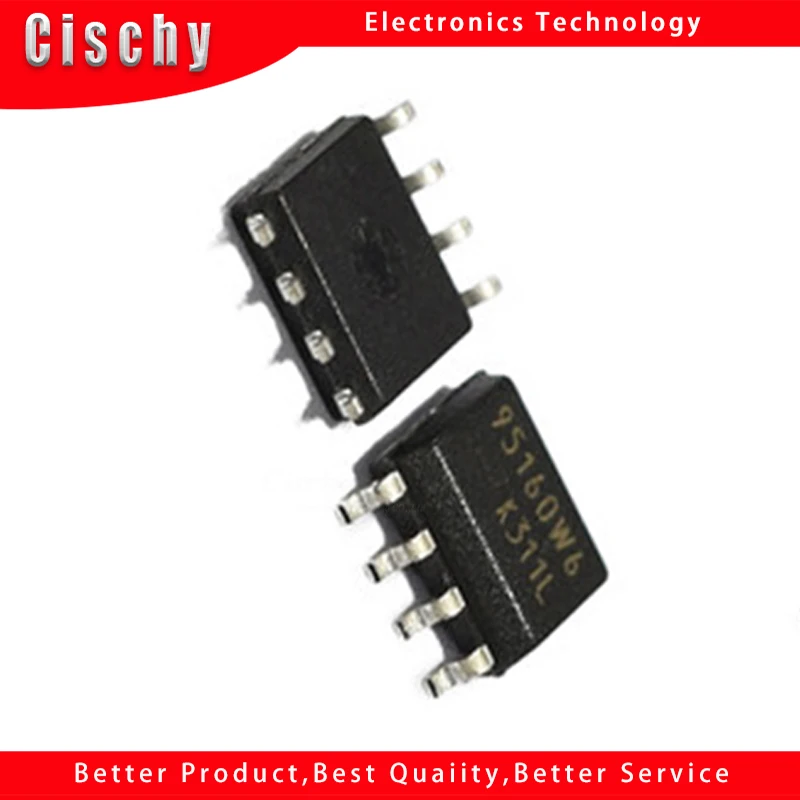 10 шт./лот Φ 95160 95160WP 95160P 95160WQ последовательный чип памяти EEPROM для автомобильных
