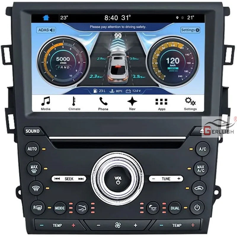 9 inch IPS Android For Ford Mondeo fusion 2012 2013-2019 Car gps navigation Radio Stereo dvd Player Multimedia | Автомобили и