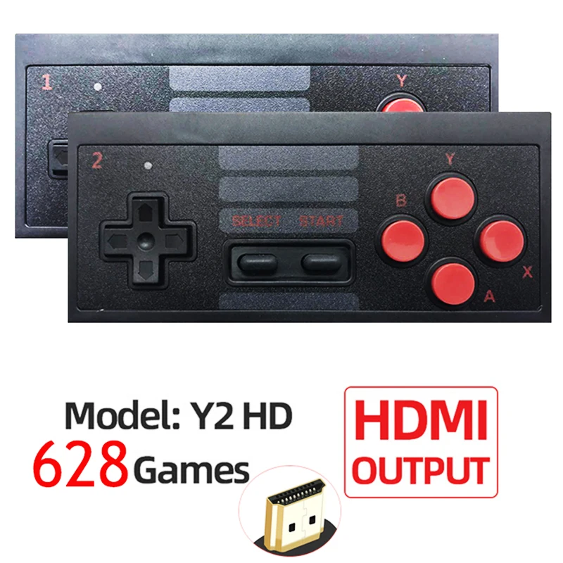 Данных лягушка 4K HDMI видео игровая консоль встроенный 628 футболки с принтами на