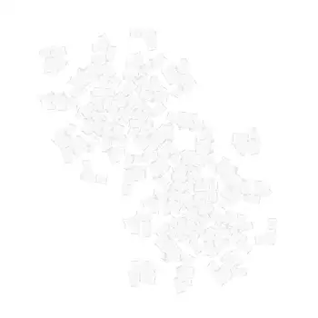 

500 PCS Clear Nail Tips Half Cover Natural Acrylic Gel False Nails 10 Sizes for Nail Salons and DIY Nail Art