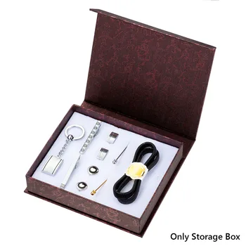 

Portable Case Vintage Display Jewellery Fitted Small Gift Party Jewelry Packaging Cufflink Storage Box Protective Wedding
