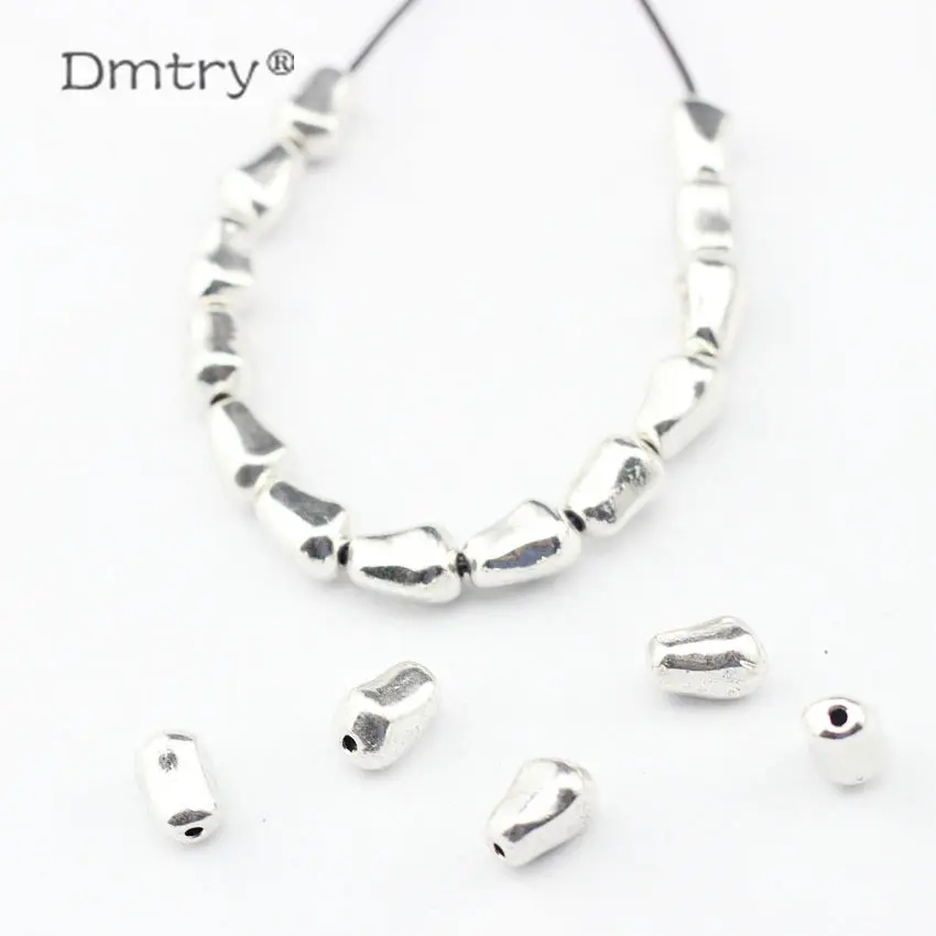Dmtry 10 шт./лот оптовая продажа античное серебро DIY ручной работы нерегулярные