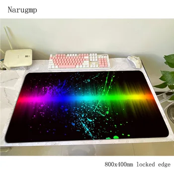 

Holi Colors padmouse 80x40cm gaming mousepad game Personality mouse pad gamer computer desk Customized mat notbook mousemat pc