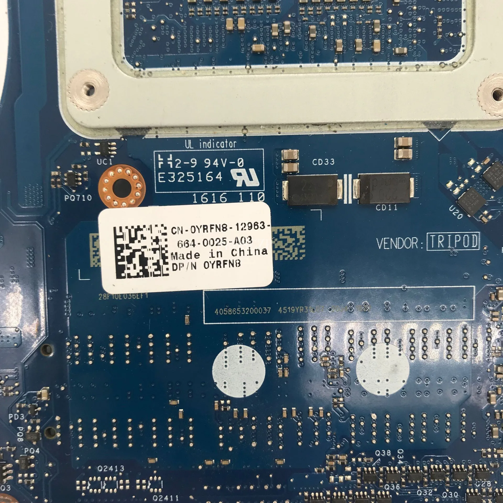 Для Alienware 17 R3 Материнская плата ноутбука CN-0YRFN8 0YRFN8 YRFN8 AAP21 LA-C912P с SR2FL I7-6820HQ Процессор совместимость