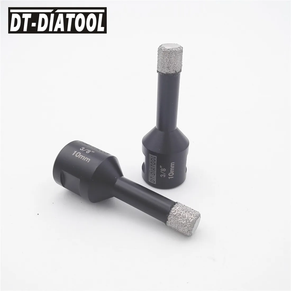 

DT-DIATOOL 2 шт. 5/8-11 диаметр резьбы 3/8 дюйма вакуумная пайка Алмазные коронки для сухого сверления фарфоровая плитка гранит мрамор камень кольцевая пила