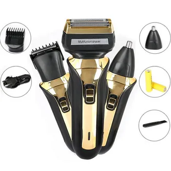 

3 In 1 Reciprocating Electric Shaver For Men Electric Shaving Machine Razors Face Care Tools 40#1126