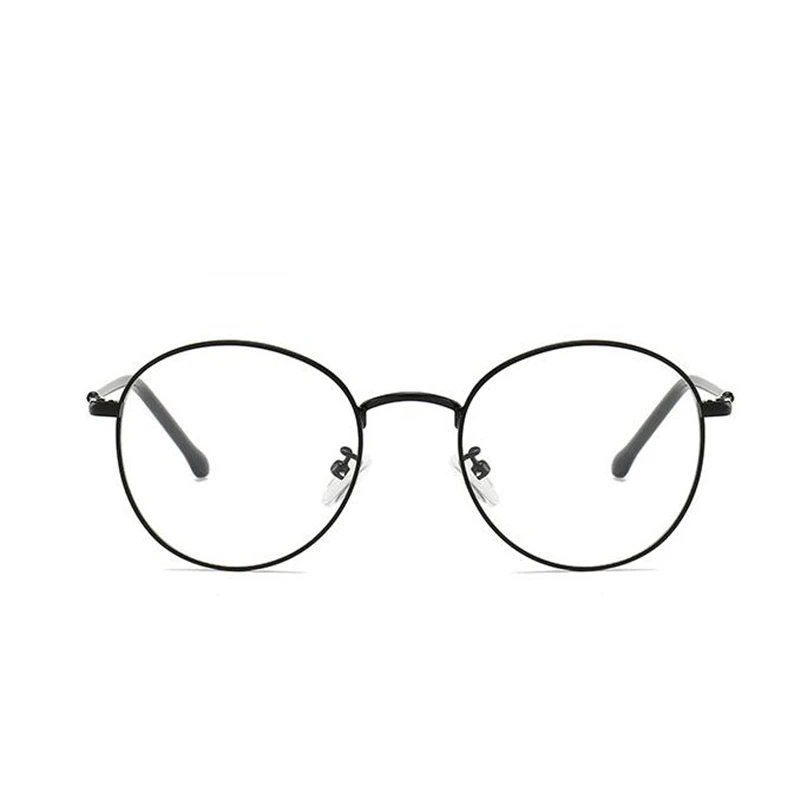 Oval 1.56 Aspherical Lens Prescription Eyeglasses Women Men Student Optical Spectacle Nearsighted Glasses 0 -0.5 -0.75 To -6.0 4