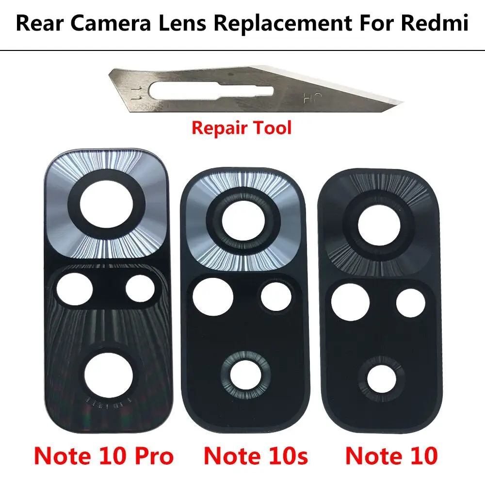 Premium Rear Camera Glass Lens Cover with Adhesive