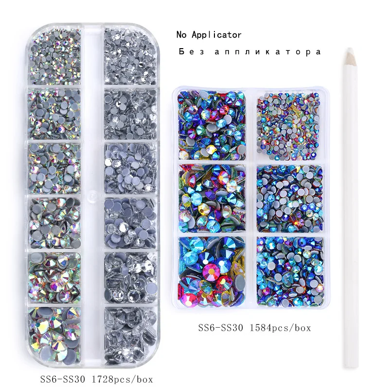 Hot Sale New Set Hot Fix Rhinestones EU or US PLUG Hotfix Applicator&7 Tips Crystal Glass Rhinestone Iron-on Wand Strass Cords  Fabric & Sewing Supplies