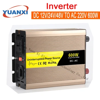 

600W DC 12V/24V/48V TO AC 220V Inverter with battery charger (UPS) 600W